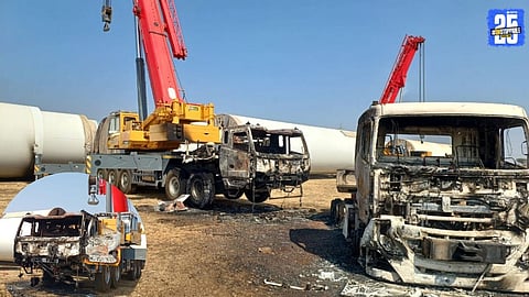 Shocking Arson Incident at Windmill Project Site