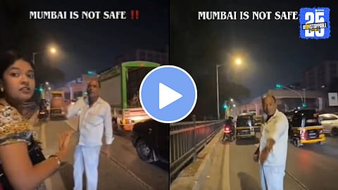 Mumbai Rickshaw Driver Harassment Women Passengers Threats Viral Video Police Action Womens Safety Public Transport Incident Vandre Area