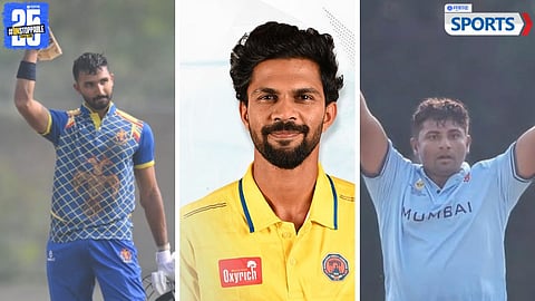 Devdutt Padikkal, Ruturaj Gaikwad, Sarfaraz Khan