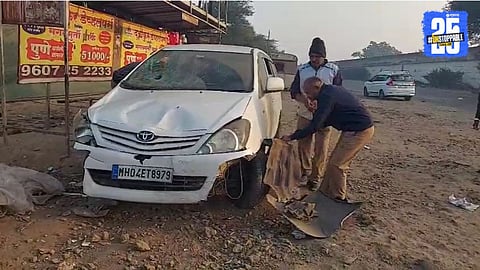 Three killed after Innova car hits pedestrians in Kolhapur