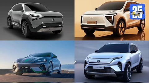 Upcoming cars India 2026 new launches electric SUVs Maruti e Vitara Tata Sierra EV Mahindra XUV 7XO