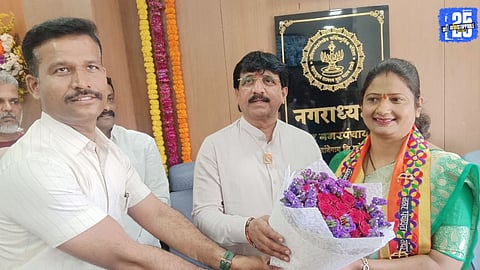 Rajshri Ganjale Assumes Office as Nagaradhyaksha