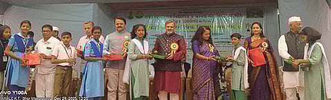 राजा रघुनाथराव विद्यालयात नृत्याविष्कार