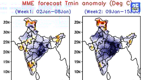 Cold Wave to Continue in January