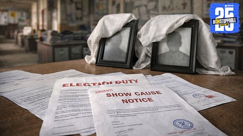 Dead Teachers Assigned Election Duty 