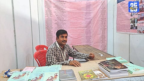 Akola Professor Showcases Varhadi Folk Heritage at Satara Literature Meet