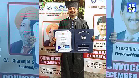 Hard Work Pays Off: Farmer’s Son Achieves CA Dream