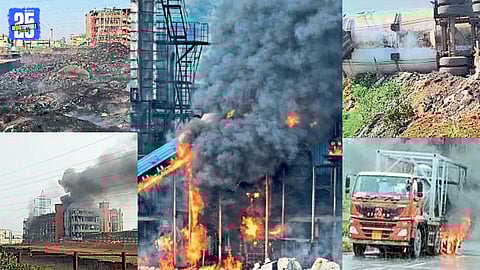 Firefighters responding to an emergency highlight the growing pressure on fire services amid rapid urbanisation.