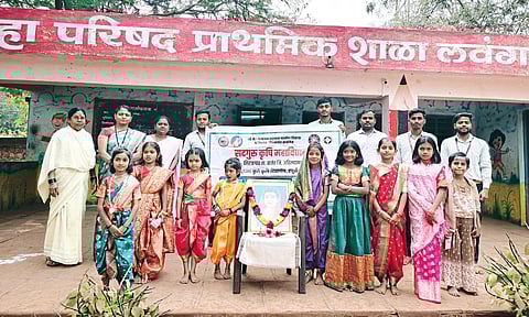 क्रांतिज्योती सावित्रीबाई फुले व बालिका दिन उत्साहात साजरा.
