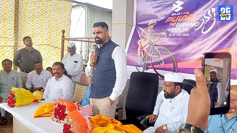 District Collector Inspects Pune Grand Tour Cycle Track