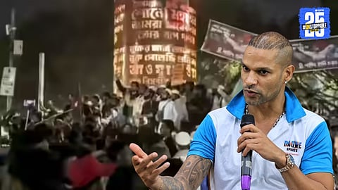 Indian cricketer Shikhar Dhawan expresses anger and concern over the Bangladesh Hindu woman gang rape incident, condemning violence and injustice.