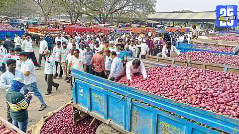 Lasalgaon onion market
