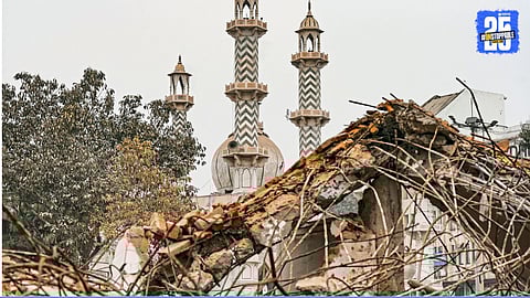 Delhi During Encroachment Drive Near Mosque