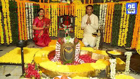 Restoration nageshwar Temple