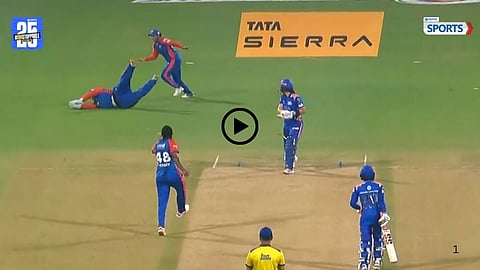 Lizelle Lee pulls off an unbelievable catch against Mumbai Indians