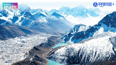 Himalayan glaciers melting