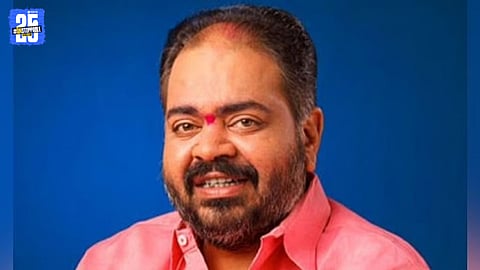 Janasurajya founder Vinay Kore addressing a press conference