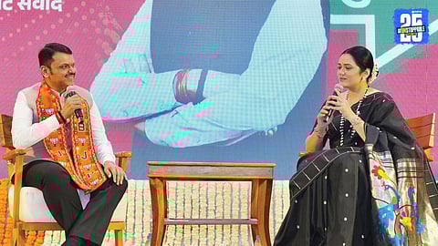 cm devendra fadnavis interview by girija oak