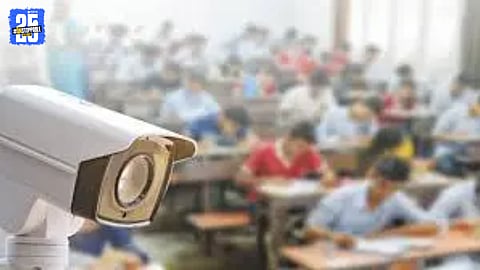 CCTV cameras installed in classrooms to ensure fair and transparent board examinations.