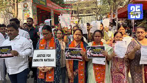BJP Protest in Dombivli