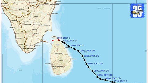 Unseasonal Winter Rain Likely as Low Pressure Forms