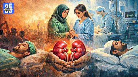 Kidney transplant Crosses hindu muslim Religious