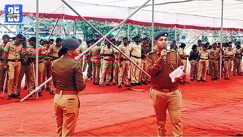 Strict police security in Kolhapur elections; mobile phones banned at polling booths