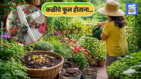 successful Indoor Gardening Aarti Shinde-Sawant’s journey
