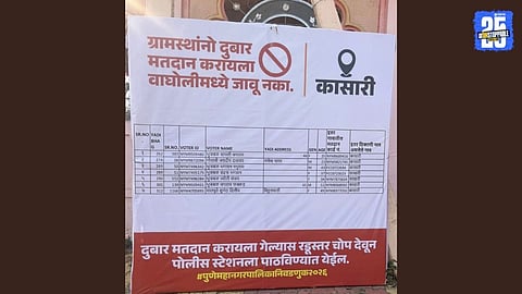 Controversial Flex Banners Appear in Kasari Village