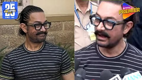 "महाराष्ट्रात फक्त मराठीच" हिंदीत प्रश्न विचारणाऱ्या पत्रकाराला आमिर खानचं उत्तर, Video Viral ! 