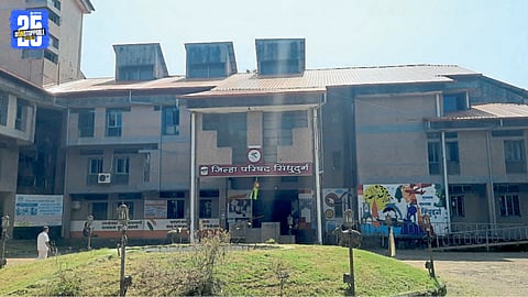 Election officials prepare voter lists ahead of Zilla Parishad polls.