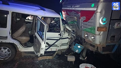 Severe Head-On Collision on Ambad–Pachod Highway