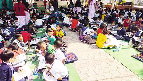 वालचंदनगरमध्ये मुले हरवली चित्रात