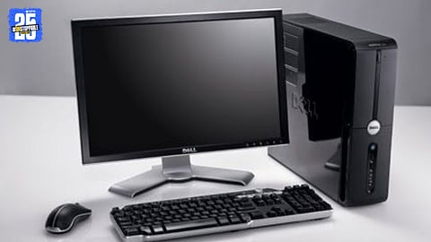 Citizens wait at a government office in Gadhinglaj as staff remain busy with election duties.