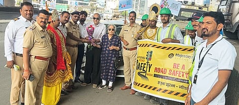 सूसमध्ये मनोरंजनातून 
रस्ता सुरक्षेबाबत प्रबोधन