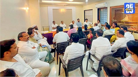 ajit pawar with corporators