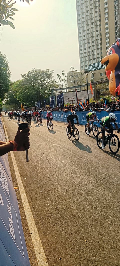 सायकल स्पर्धेचा पहिला टप्पा उत्साहात