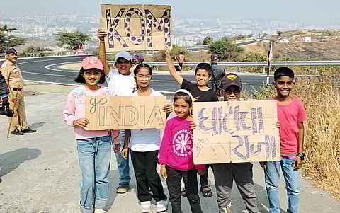 पुरंदरवासीयांच्या आदरातिथ्याने जिंकली सायकलपटूंची मने