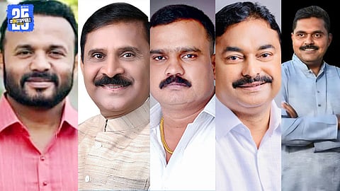 Jaykumar Gore addressing party workers in Man taluka amid intensifying political developments.