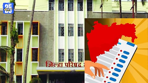 Crowd at Sangli nomination center on the final day of filing.