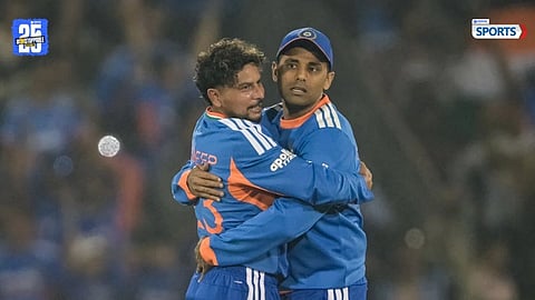 Harshit Rana stopped New Zealand’s flying start with a key wicket