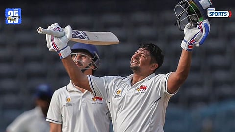 Mumbai batter Sarfaraz Khan latest Ranji Trophy performance