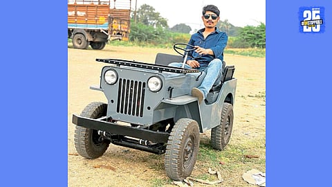 satish munde with deshi mini gypsy