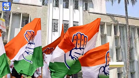 Congress leaders announcing the official candidate list for Sangli Zilla Parishad and Panchayat Samiti elections.