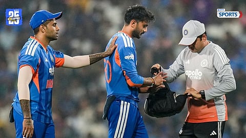 Axar Patel is a doubt for the 2nd T20I against New Zealand due to injury