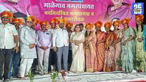 Sunetra Pawar Promises Comprehensive Growth for Malegaon Civic Body
