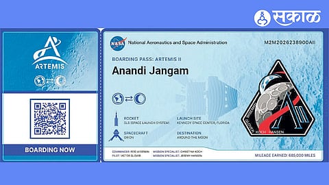 anandi jangam boarding pass by nasa