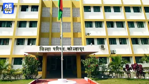 Nanda Pol, the first woman president of Zilla Parishad, during her tenure.
