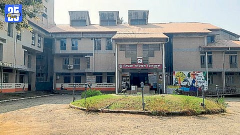 Sindhudurg Zilla Parishad office highlighting the administrative vacancy crisis.