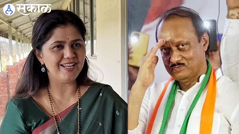pankaja munde and ajit pawar